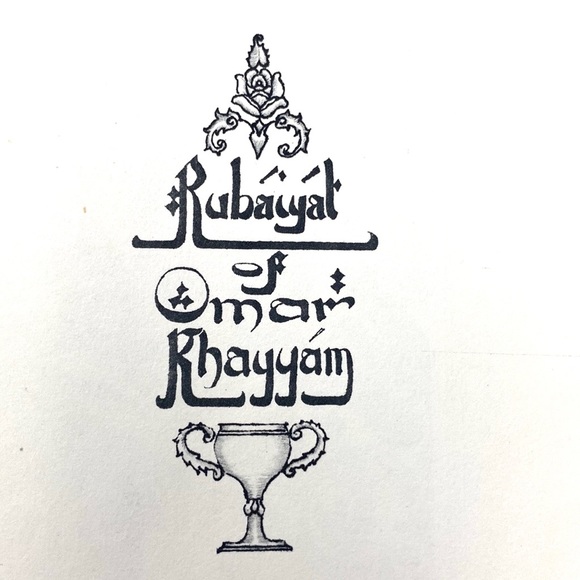 RUBÁIYÁT OF OMAR KHAYYÁM in Verse by Edward Fitzgerald Illustrator - W P… - Picture 4 of 10